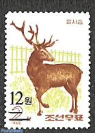 Korea, North 2006 12W On Ch Overprint, Stamp Out Of Set, Mint NH, Nature - Animals (others & Mixed) - Deer - Korea, North