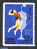 Korea, North 2006 12W On 20ch Overprint, Stamp Out Of Set, Mint NH, Sport - Volleyball - Voleibol