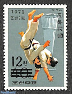 Korea, North 2006 12w On 40ch Overprint, Stamp Out Of Set, Mint NH, Sport - Judo - Corea Del Norte