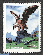 Korea, North 2006 3W On 2ch Overprint, Stamp Out Of Set, Mint NH, Nature - Birds - Birds Of Prey - Corée Du Nord