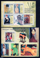 Sao Tome/Principe 2009 Amadeo Modigliani 2 S/s, Mint NH, Art - Amedeo Modigliani - Modern Art (1850-present) - Nude Pa.. - São Tomé Und Príncipe