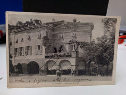 Cartolina Carcare Provincia Savona Albergo Ristorante  Italia 1930 - Savona