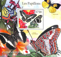 Comoros 2011 Butterflies S/s, Mint NH, Nature - Butterflies - Comores (1975-...)