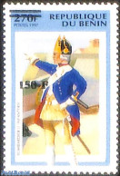 Benin 2000 Infantry Bomber, Overprint, Mint NH, History - Various - Militarism - Costumes - Uniforms - Nuovi