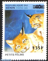 Benin 2000 Lynx, Catlikes, Cats, Overprint, Mint NH, Nature - Cat Family - Cats - Nuovi