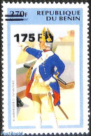 Benin 2005 Soldier, Overprint, Mint NH, History - Various - Militarism - Uniforms - Weapons - Ungebraucht