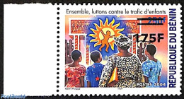 Benin 2007 Together We Fight Against Child Trafficking, Overprint, Mint NH, History - Various - Human Rights - Unicef .. - Nuevos