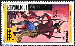 Benin 2007 Hissi, Dance Dompago, Overprint, Mint NH, History - Performance Art - Various - Native People - Dance & Bal.. - Unused Stamps