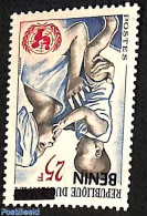 Benin 2007 Unicef, Child, Overprint, Mint NH, History - Various - Unicef - Errors, Misprints, Plate Flaws - Ongebruikt