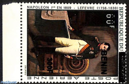 Benin 2008 Painting Of Napoleon By Lefevre, Overprint, Mint NH, History - Militarism - Napoleon - Art - Paintings - Unused Stamps