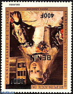 Benin 2009 Las Meninas, Velasquez, Overprint, Mint NH, Art - Paintings - Nuevos