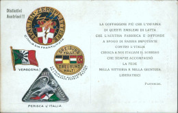 Ae836  Cartolina Militare Www1 Distintivi Autriaci!! - Regimente