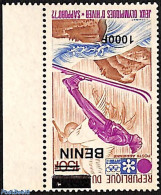 Benin 2009 Olympic Winter Games, Overprint, Mint NH, Nature - Sport - Birds - Water, Dams & Falls - Olympic Games - Ol.. - Nuovi