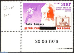 Benin 2007 Graham Bell, Century Of The Telephone, Overprint, Mint NH, Science - Various - Telephones - Errors, Misprin.. - Ungebraucht