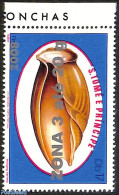 Sao Tome/Principe 2008 Cymbium Glans Shell, Inverted Overprint , Mint NH, Nature - Various - Shells & Crustaceans - Er.. - Vita Acquatica
