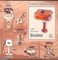 Romania 2022 Telephones S/s, Mint NH, Science - Telephones - Nuevos