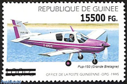 Guinea, Republic 2008 Airplane, Overprint, Mint NH, Transport - Aircraft & Aviation - Flugzeuge