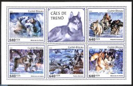 Guinea Bissau 2018 Working Dogs, Mint NH, Nature - Dogs - Guinea-Bissau