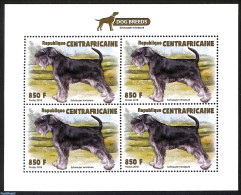 Central Africa 2018 Schnauzer, Dogs, Mint NH, Nature - Dogs - Central African Republic