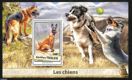 Togo 2017 Dogs, Mint NH, Nature - Dogs - Togo (1960-...)