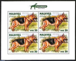 Maldives 2018 Dogs, Mint NH, Nature - Dogs - Maldiven (1965-...)