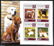 Solomon Islands 2014 Dogs, Mint NH, Nature - Dogs - Islas Salomón (1978-...)