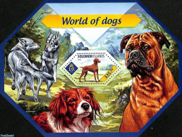 Solomon Islands 2014 Dogs, Mint NH, Nature - Dogs - Salomoninseln (Salomonen 1978-...)