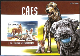Sao Tome/Principe 2015 Dogs, Mint NH, Nature - Dogs - São Tomé Und Príncipe