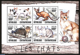 Central Africa 2016 Cats, Mint NH, Nature - Cats - Central African Republic