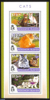 Solomon Islands 2015 Cats, Mint NH, Nature - Cats - Salomoninseln (Salomonen 1978-...)