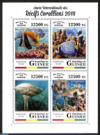 Guinea, Republic 2018 International Year Of The Coral Reefs, Mint NH, Nature - Fish - Peces