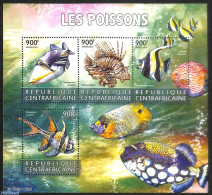 Central Africa 2015 Fishes, Mint NH, Nature - Fish - Vissen