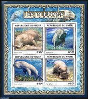 Niger 2016 Dugongs, Mint NH, Nature - Fish - Sea Mammals - Fische