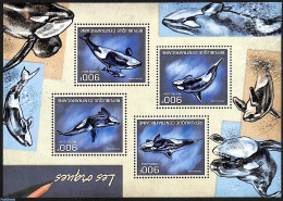 Central Africa 2014 Killer Whales, Mint NH, Nature - Sea Mammals - Centrafricaine (République)