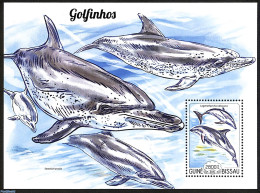 Guinea Bissau 2015 Dolphins, Mint NH, Nature - Sea Mammals - Guinée-Bissau