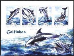 Guinea Bissau 2014 Killer Whales, Imperforate, Mint NH, Nature - Sea Mammals - Guinée-Bissau