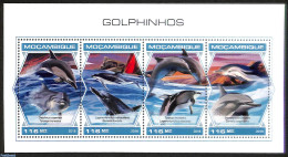 Mozambique 2018 Dolphins, Mint NH, Nature - Sea Mammals - Mozambique