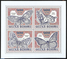 Guinea Bissau 2015 Butterflies, Mint NH, Nature - Butterflies - Guinea-Bissau
