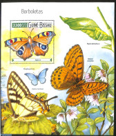 Guinea Bissau 2015 Butterflies, Mint NH, Nature - Butterflies - Guinea-Bissau