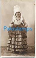 229567 REAL PHOTO COSTUMES DISGUISE CARNIVAL OLD LADY POSTAL POSTCARD - Fotografía