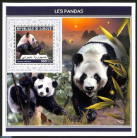 Djibouti 2018 Pandas, Mint NH, Nature - Pandas - Djibouti (1977-...)