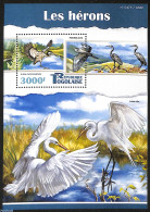 Togo 2015 Herons, Mint NH, Nature - Birds - Togo (1960-...)