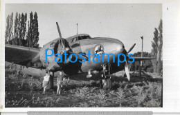 229568 REAL PHOTO AVIATION AVION AND CHILDREN NO POSTAL POSTCARD - Photographie