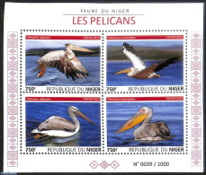 Niger 2015 Pelicans, Mint NH, Nature - Birds - Niger (1960-...)