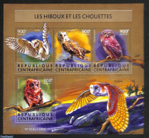 Central Africa 2015 Owls, Mint NH, Nature - Birds - Birds Of Prey - Owls - Centrafricaine (République)