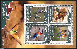 Central Africa 2016 The Bee Eaters, Mint NH, Nature - Birds - Centrafricaine (République)