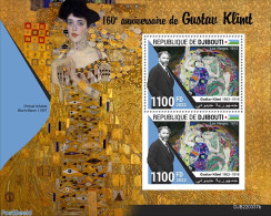 Djibouti 2022 160th Anniversary Of Gustav Klimt, Mint NH, Art - Gustav Klimt - Yibuti (1977-...)