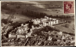 CPA Windsor Berkshire England, Schloss Windsor, Luftaufnahme - Autres & Non Classés