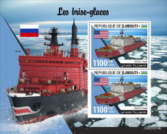 Djibouti 2022 Icebreakers, Mint NH, Transport - Ships And Boats - Boten