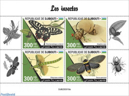 Djibouti 2022 Insects , Mint NH, Nature - Insects - Yibuti (1977-...)